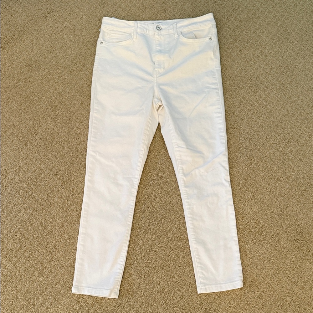 Sam Edelman Men's Off-White Skinny Jeans